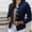Navy, variant on Mnyycxen Blazer Jackets for Womens Mock Neck Button Long Sleeve Jacket Business Casual Open Front Suit Coats