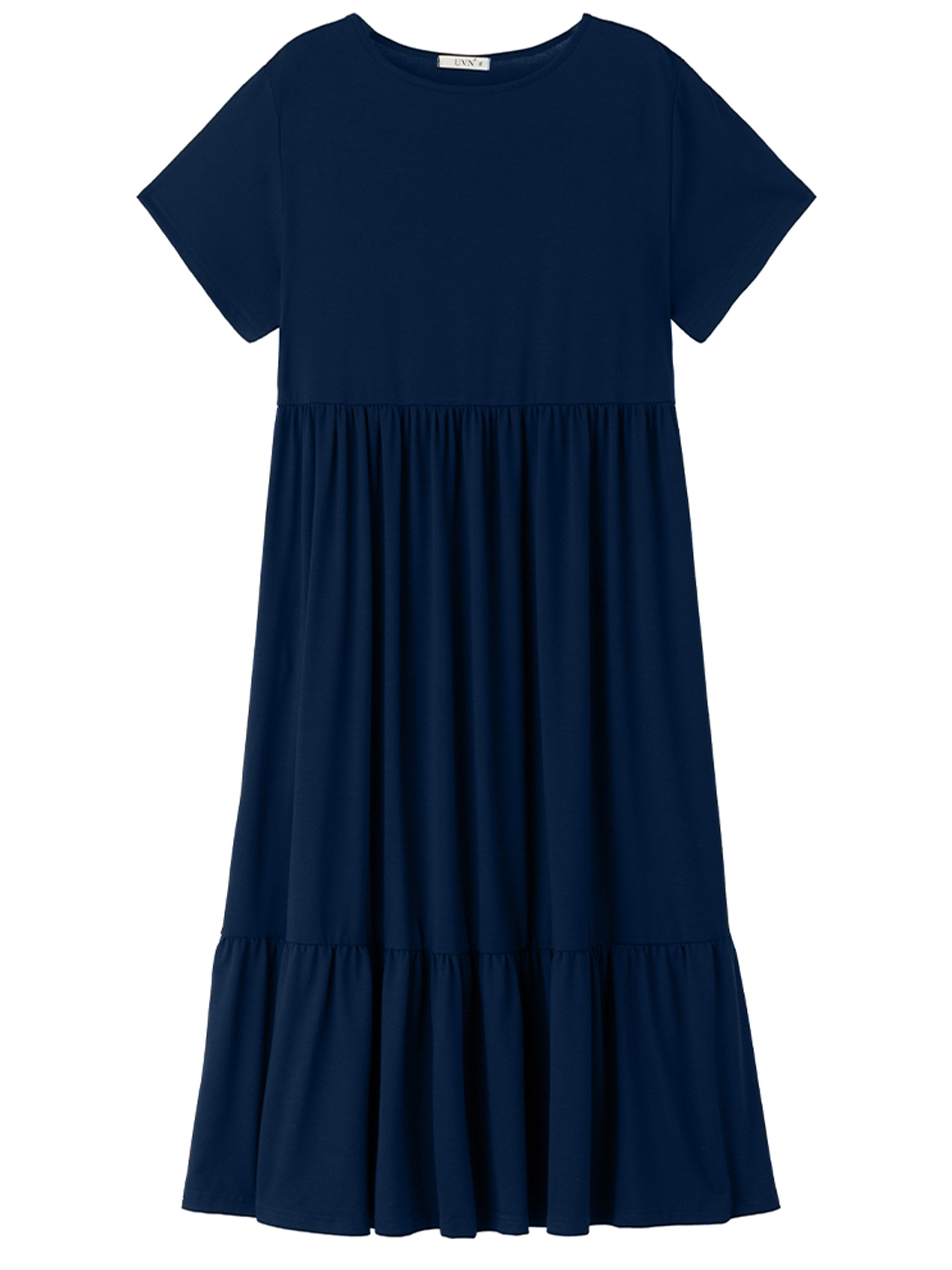 UVN Women's Summer Short Sleeve Maxi Dress photo 8