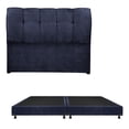 thumbnail image 1 of Box Base Cama King Size + Cabecera Kiri Dicasa Azul, 1 of 8