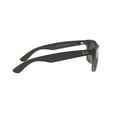 thumbnail image 6 of Ray-Ban Justin Sunglasses for Women and Men with Rubber Grey Frames and Grey Mirror Lenses, Size 55, 6 of 8