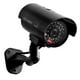 thumbnail image 4 of Cámara ficticia de vigilancia de seguridad CCTV, cámara de simulación con LED IR rojo para exteriores e interiores, 4 of 10