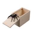 thumbnail image 1 of Spider Prank Scare Box Wooden Surprise Box Handmade Fun Practical Surprise Joke Boxes Toys, 1 of 6