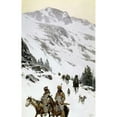 thumbnail image 2 of Farny, Henry Francois 17x24 Black Modern Framed Museum Art Print Titled - Over The Divide, 2 of 4