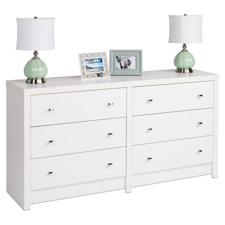 Prepac Calla 6 Drawer Dresser Walmart Com