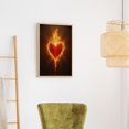 thumbnail image 7 of Diamond Art Kit for Adults, Burning Heart Flame Symbol Diamond Painting for Adults Beginners, 5D DIY Diamond Art Painting Kits, Colorful Diamond Painting Craft for Home Decor 12x16, 7 of 7