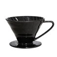 thumbnail image 1 of Coffee Filter Cup Conical V60 Style Spiral Drip Filter Ceramic Material Hand Brewed Coffee, 1 of 8