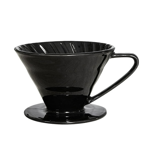 TFixol Coffee Filter Cup Conical V60 Style Spiral Drip Filter Ceramic Material Hand Brewed Coffee Appliances