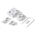 thumbnail image 3 of Digital USB Charging Outdoor Lazy Person Neck Hanging Fans Portable Neck Leaf Less Mini Waist Hanging Small Fan, 3 of 5