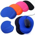 thumbnail image 4 of Pebbuoy Wrist Mouse Pad Memory Foam Stepped-Wedge Design Ergonomic Wrist Support Non-slip Mousepad for Home Office, 4 of 7