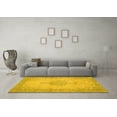 thumbnail image 3 of Ahgly Company Indoor Rectangle Persian Yellow Traditional Area Rugs, 4' x 6', 3 of 4