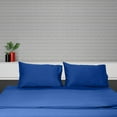 thumbnail image 3 of Egyptian Cotton Sheet Set | Sheet Set Cal-King Size | 4 Piece Sheet Set | Bed Sheet Set | Wrinkle & Fade Resistant | Royal Blue Sheet Set | 600 TC 15 Inch Dp Comfy Bedding Set !!, 3 of 6