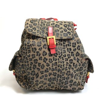 Pre-Owned Salvatore Ferragamo AQ-215676 Vala Backpack Brown  display picture 1