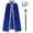 Blue, variant on IBTOM CASTLE King Costume for Kids Adult King Robe Crown Scepter Set Boys Royal Prince Cape Dress up Halloween Cosplay Outfits 4-9 Years Blue