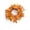 Orange-M, variant on Mini Floral Ring Candle Wreath With Natural Fall Style, Small Decorative Garlands for Candle Ornaments, Thanksgiving Party Layout and Home Indoor Tabletop Festive Decoration, Orange-S