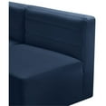 thumbnail image 6 of Meridian Furniture Quincy Navy Velvet Modular Sectional, 6 of 12