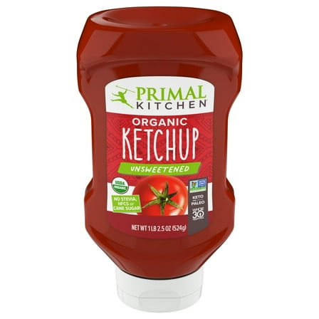 Primal Kitchen Organic Unsweetened Squeeze Ketchup