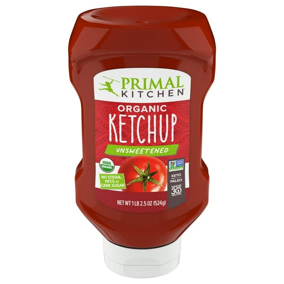 Primal Kitchen Organic Unsweetened Squeeze Ketchup