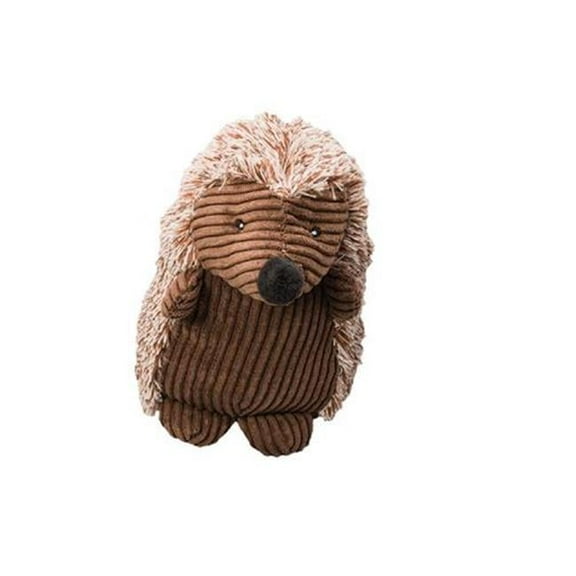 8 in. Corduroy Hedgehogs Dog Toy, Assorted Color