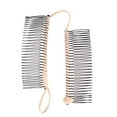 thumbnail image 1 of Peine lateral del pelo Pinza de pelo lateral delicada Pinza de plátano Tocado de mujer para moño de pelo, 1 of 6