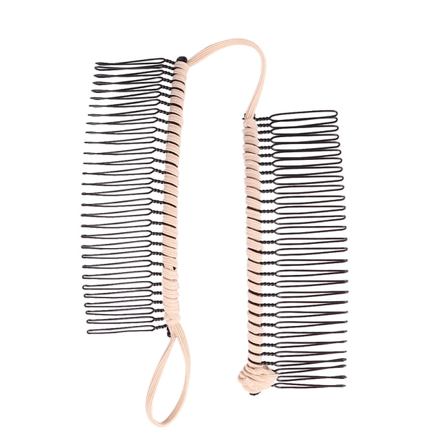 Peine lateral del pelo Pinza de pelo lateral delicada Pinza de plátano Tocado de mujer para moño de pelo