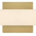 thumbnail image 4 of 85242LCB Lark Marti - 35W 1 LED Medium Bath Vanity In Modern-4.75 Inches Tall and 22.75 Inches Wide-Lacquered Brass Finish, 4 of 20
