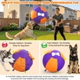 thumbnail image 3 of Pet Deluxe 18" Herding Ball for Large Dogs - Durable Interactive Herding Toy with Fast Pump in 60S & Carry Handles, for Australian Shepherd, Border Collie, Outdoor Training & Backyard Play, 3 of 9