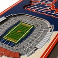 thumbnail image 3 of YouTheFan NCAA Mississippi Rebels 6'' x 19'' 3D Stadium View Banner, 3 of 7