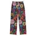 thumbnail image 2 of FORMRS Kids Pajama Pants with Pockets Size 9-10Y Boys Lounge Sleep Bottoms, Vibrant Flowers Pattern, 2 of 8