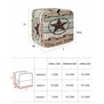 thumbnail image 6 of Western Texas Star Green Stand Mixer Dust Cover with Storage Pocket & Handles,Farmhouse Brown Country Vintage Fits All Tilt Head & Bowl Lift Kitchen Appliance Cover Organizer Accessories,6-8 Quart, 6 of 6