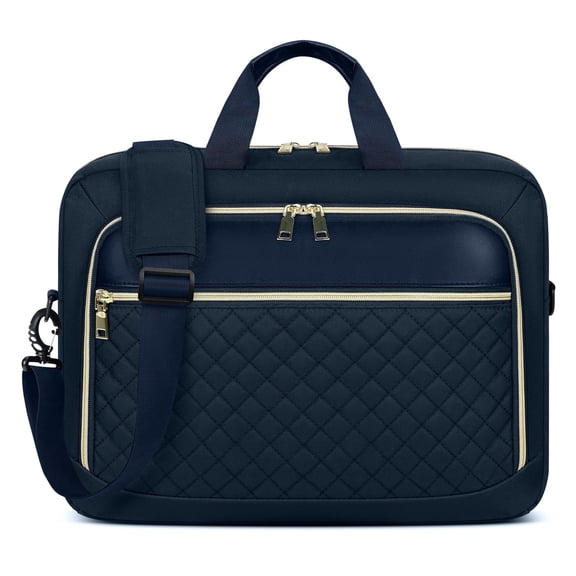 AOMRCOL Laptop Bag 17.3 Inch Laptop Briefcase for Women Men Waterproof Shoulder Messenger Bag Large Computer Bag for Business Office Work College crossbody bag for men Dark Blue