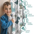 thumbnail image 3 of Blackout Kids Curtains,Colorful Dinosaurs Plants Pattern Childrens Insulated Curtains Set Of 2,Bedroom Essentials,Toddler Room Decor 42"x54", 3 of 5
