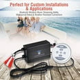 thumbnail image 4 of Pyle PLMRMBT7B Bluetooth 1200 Watt 4 Channel Amp Marine Boat Water ATV Amplifier, 4 of 4