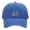 Washed Cap-Blue, variant on Bicycle Embroidered Washed Baseball Cap, Adjustable Adult Dad Hat, Cycling Lover Casual Hat