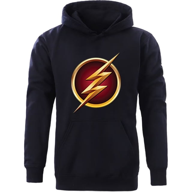 Sudadera de estilo callejero con estampado creativo de The Flash.