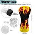 thumbnail image 6 of Yuyamidu Fire Golf Club Head Covers PU Leather Golf Head Covers Driver Covers Fashion Golf Headcover Fariway Wood Headcover Hybrid Covers, 6 of 7