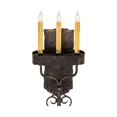 thumbnail image 3 of Meyda 115637 10 in. Ahriman 3 Light Wall Sconce, 3 of 4