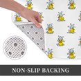 thumbnail image 6 of Vsdgher Rubber Duck Showe Flannel Anti-Slip Floor Mat Comfort Mat Outdoor Rug, Indoor Outdoor Rugs for Home, Office, Laundry 16''x24''in, 6 of 7