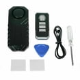 thumbnail image 2 of Wosthever Control remoto inalámbrico antirrobo alarma bocina equipo de equitación para bicicleta eléctrica Ciclismo Wosthever OD007379-00, 2 of 6