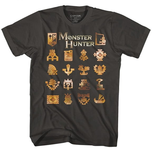 Monster Hunter Smoke Adult T-Shirt