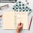 thumbnail image 6 of joogoo Spiral Journal Notebook Dog Footprint Checkered College Ruled Notebooks 8.3" x 5.7" 2 PCs, 6 of 8
