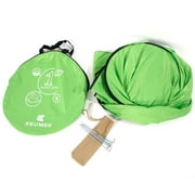 Zimtown GJ-150 Outdoor UV-proof 2-Person Ultra Large Mat Fishing Auto Tent Shelter Beach Shade Green