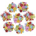 thumbnail image 1 of 8 Pack Glitter EVA Foam Stickers, Colorful Self Adhesive Star Heard Shape Sticker for Classroom Decorations Children's Crafts Creative DIY Scraing Card Making, 1 of 7