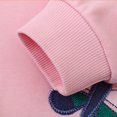 thumbnail image 6 of HWJAD Toddler Baby Girls Sweatshirts Rainbow Crewneck Pullover Long Sleeve Shirts Tops Girl Fall Winter Tops 2-7T, 6 of 8