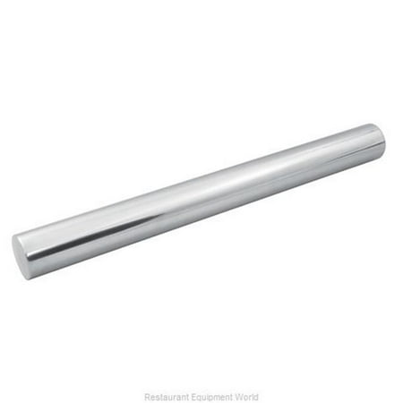 World Cuisine A4703450 2 in. dia. Nougat Rolling Pin Stainless (Best Nougat In The World)