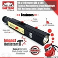 thumbnail image 3 of 90 Degree Angle Bright Flashlight Torch Light Tactical Military Led Rechargeable, 3 of 5