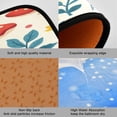 thumbnail image 2 of 2-Piece Kitchen Mat Set Non Slip Washable Floor Mats Decorative Rugs for Kitchen Sink Laundry Cartoon Red Mushroom Pattern, 2 of 7