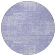 thumbnail image 4 of HomeRoots 588782 8 ft. Round Abstract Washable Indoor & Outdoor Area Rug, Lavender, Purple & Lilac, 4 of 5