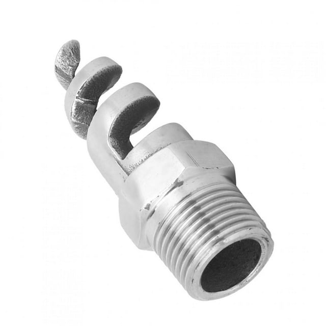 Buse en Spirale en Acier Inoxydable Accessoires d'Arrosage Anti-Obstruction pour Jardin
