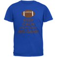 thumbnail image 1 of First Big Game Football Royal Adult T-Shirt, 1 of 1