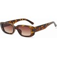 thumbnail image 1 of Ubiuo Rectangle Sunglasses For Women Retro Fashion Sunglasses Uv 400 Protection Square Frame Eyewear, 1 of 4